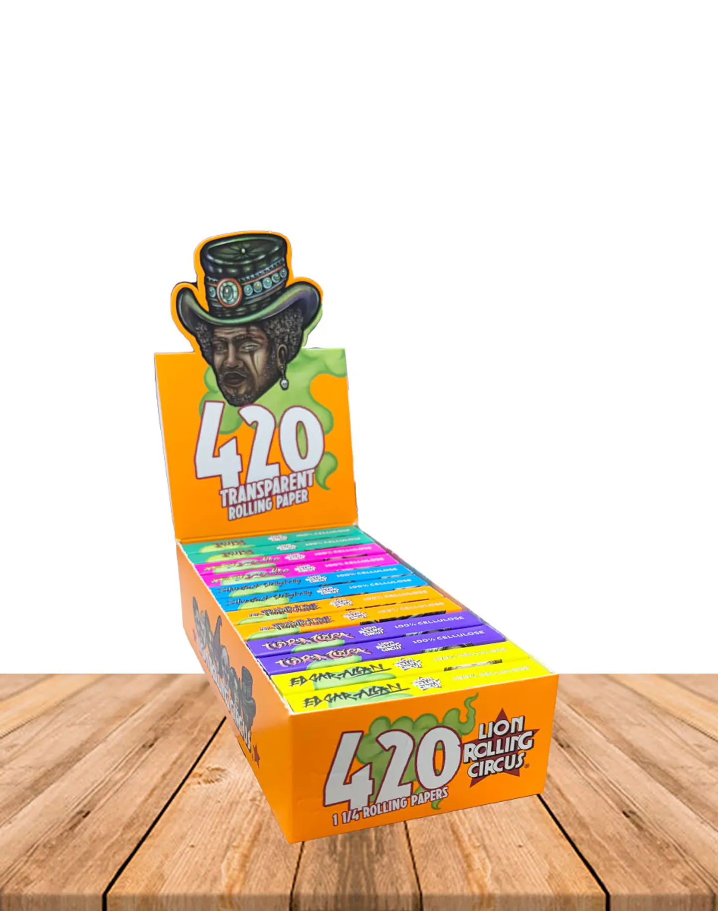 Papelillo Celulosa 420 Lion Rolling Circus 1 1 /4 2