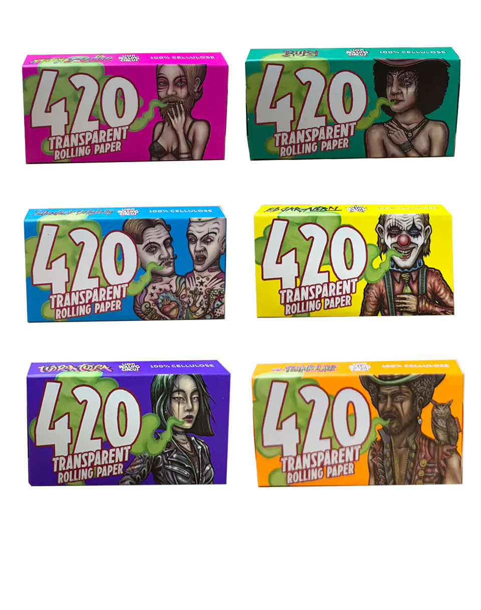 Papelillo Celulosa 420 Lion Rolling Circus 1 1 /4 3