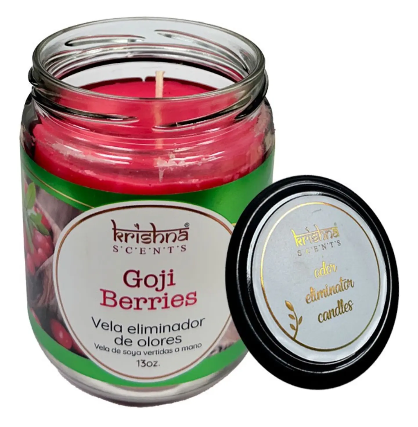 Vela Aromática Eliminador de Olores  Goji Berries 4