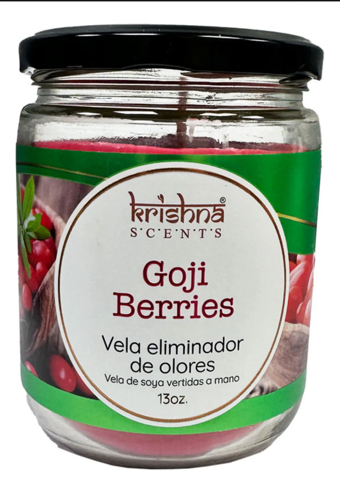Vela Aromática Eliminador de Olores  Goji Berries 3