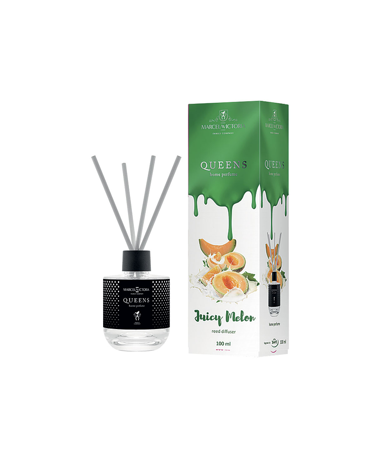  Difusor Mikado con Palitos Queens Juicy Melon  100ml