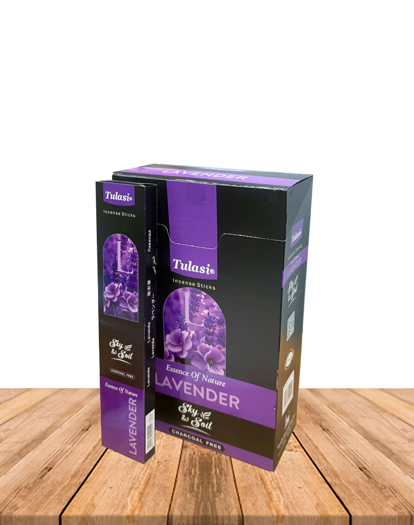 Incienso Tulasi Sky & Soil Lavanda 1