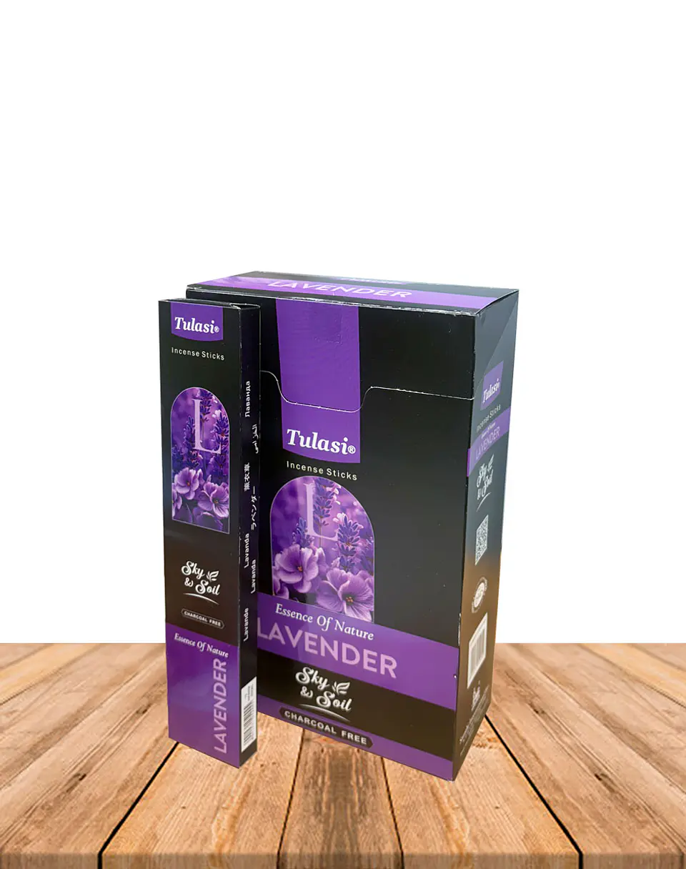 Incienso Tulasi Sky & Soil Lavanda 1