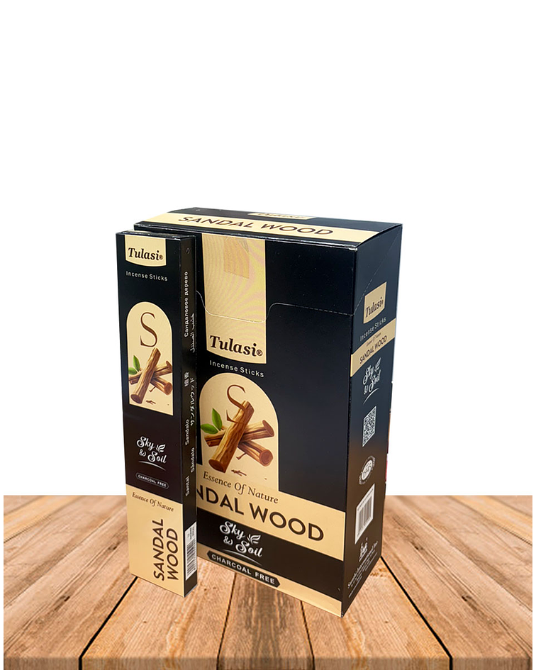 Incienso Tulasi Sky & Soil Sándalo