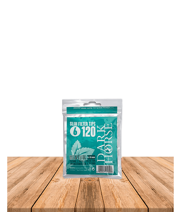 Dark Horse Filtro Slim 120 Slim Menthol 