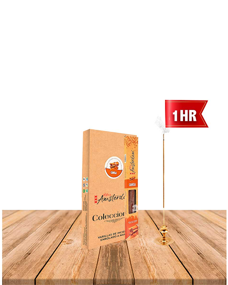 Incienso Jardin Rolling Amsterdam 20 Cm Canela