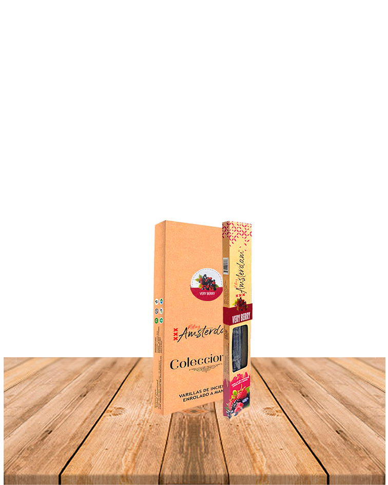 Incienso Jardin Rolling Amsterdam 20 Cm Very Berry
