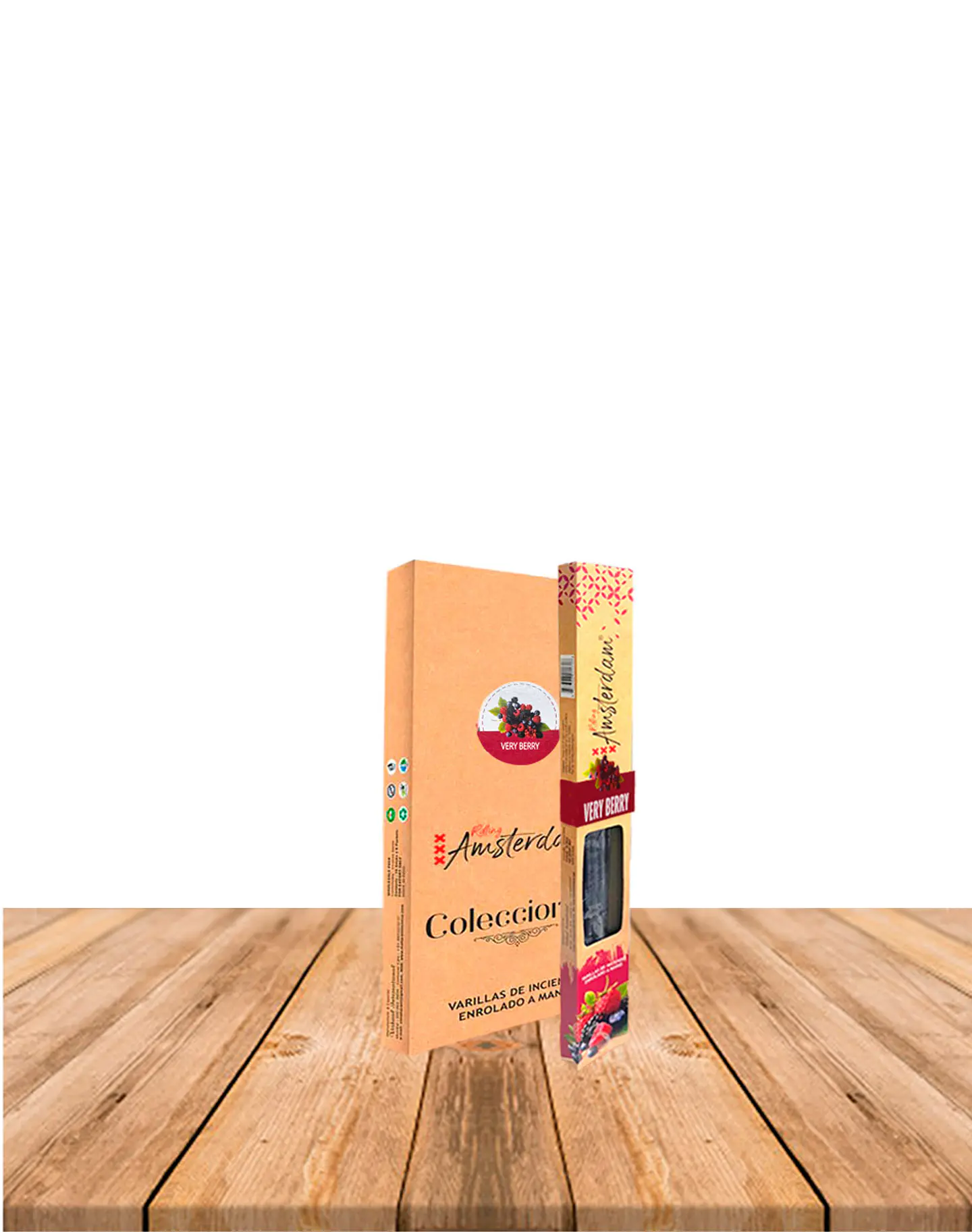 Incienso Jardin Rolling Amsterdam 20 Cm Very Berry 1