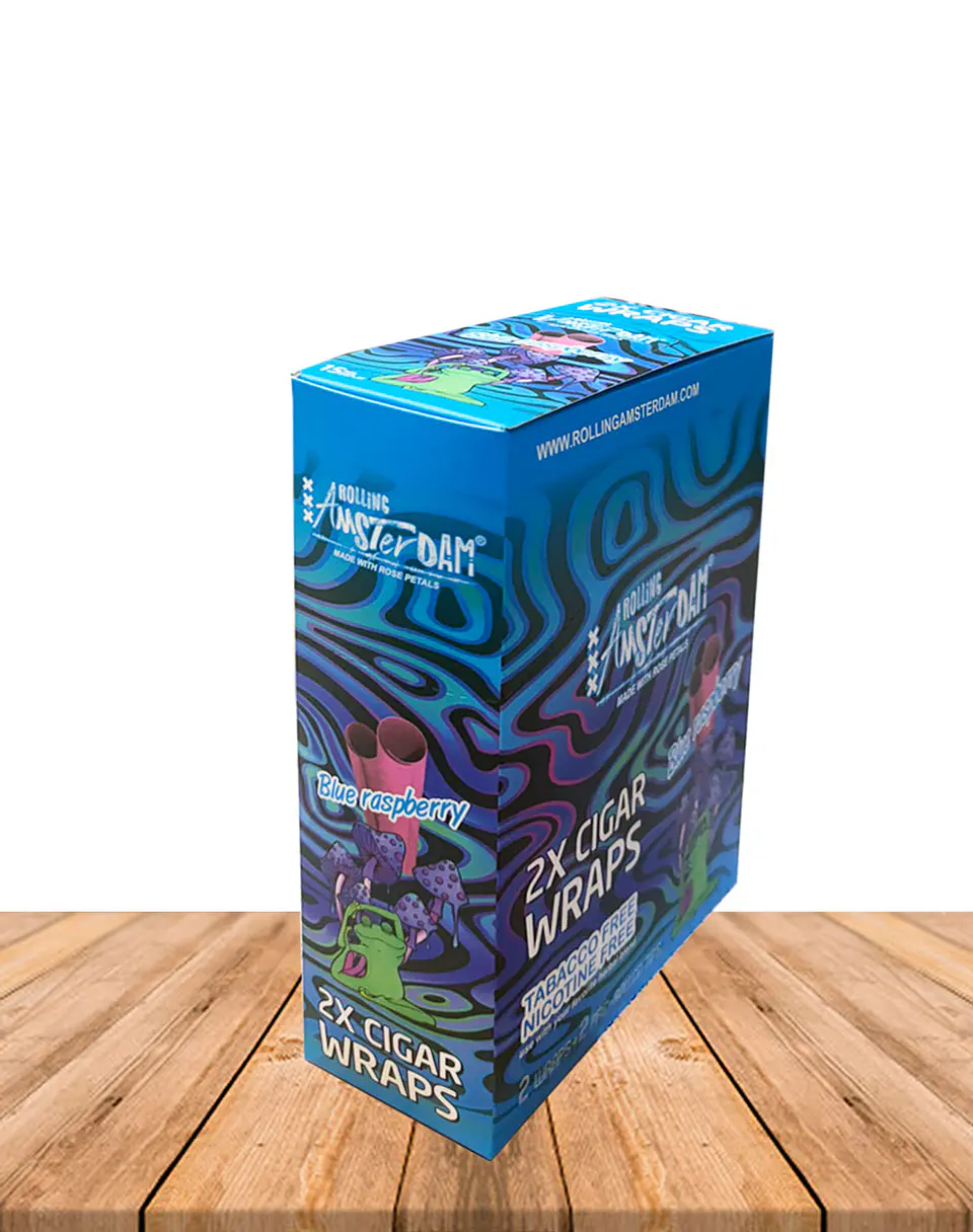 Cigar Wrap Frambuesa Azul Rolling Amsterdam 4