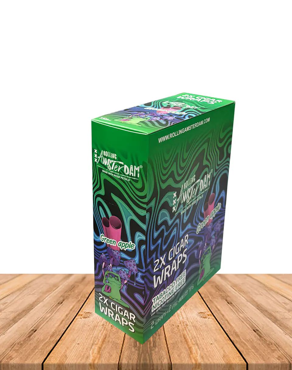 Cigar Wrap Manzana Verde Rolling Amsterdam 4