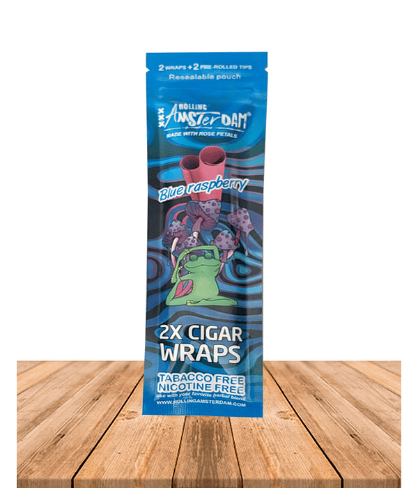 Cigar Wrap Frambuesa Azul Rolling Amsterdam