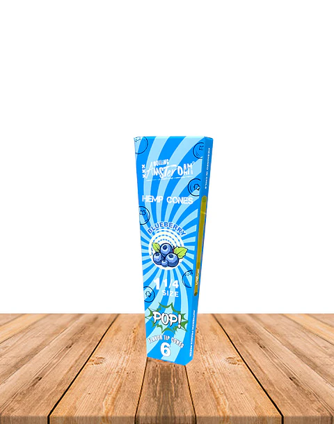 Hemp Cones POP Rolling Amsterdam Blueberry