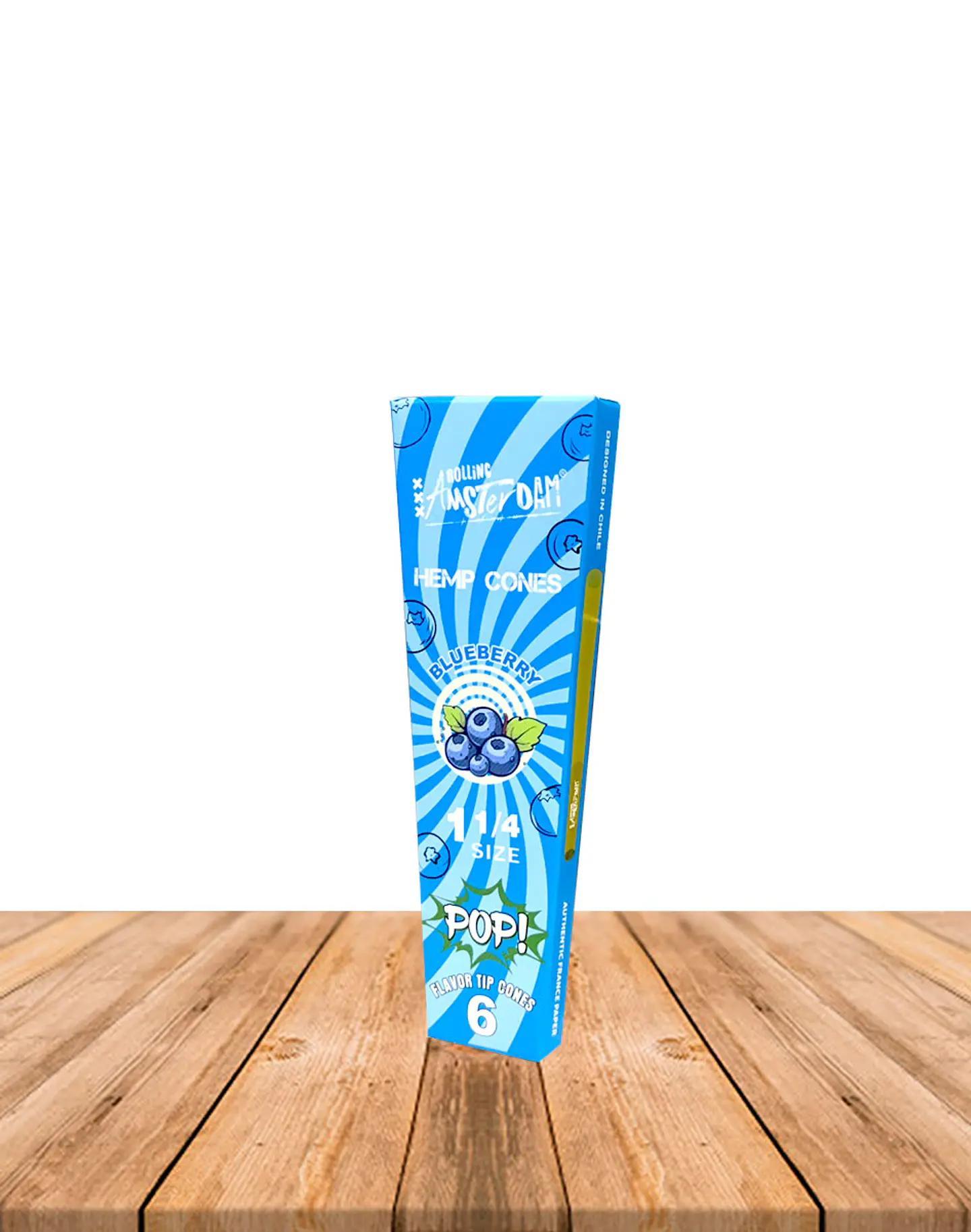 Hemp Cones POP Rolling Amsterdam Blueberry 1