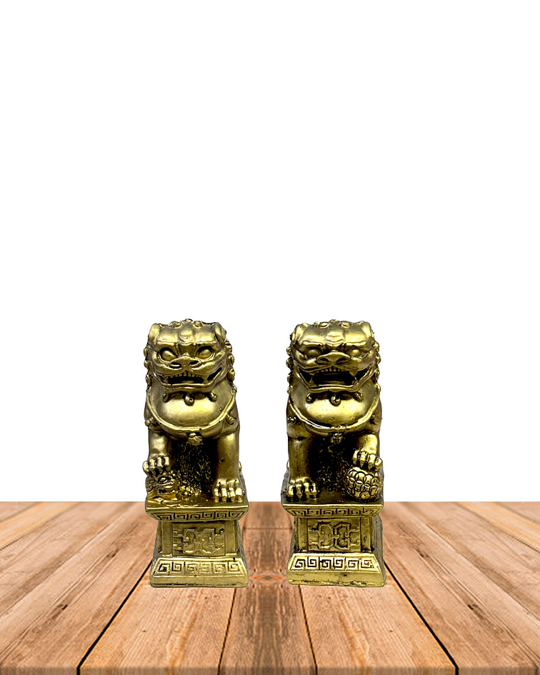 Pareja Perro Fu chico JI16-164