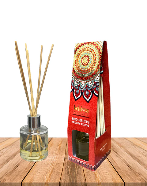Difusor Mikado Krishna Frutos Rojos