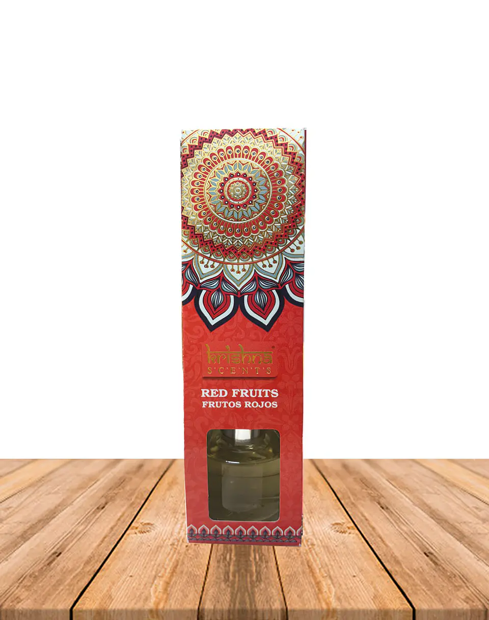 Difusor Mikado Krishna Frutos Rojos 3