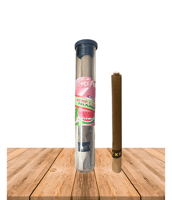 Hemp Cone Sandía con punta de Madera