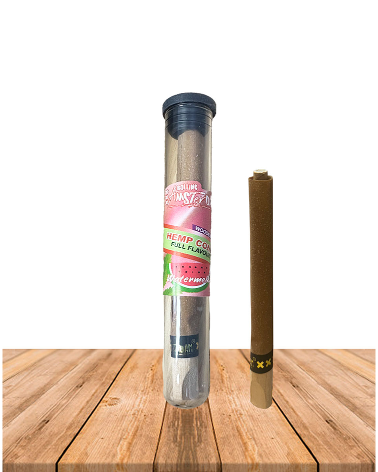 Hemp Cone Sandía con punta de Madera