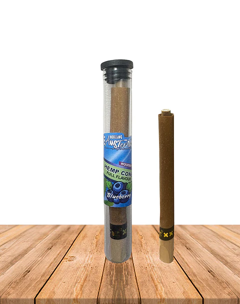 Hemp Cone Arándano con punta de Madera