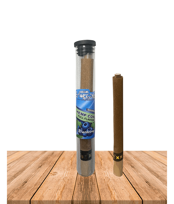 Hemp Cone Arándano con punta de Madera