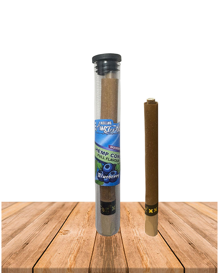Hemp Cone Arándano con punta de Madera
