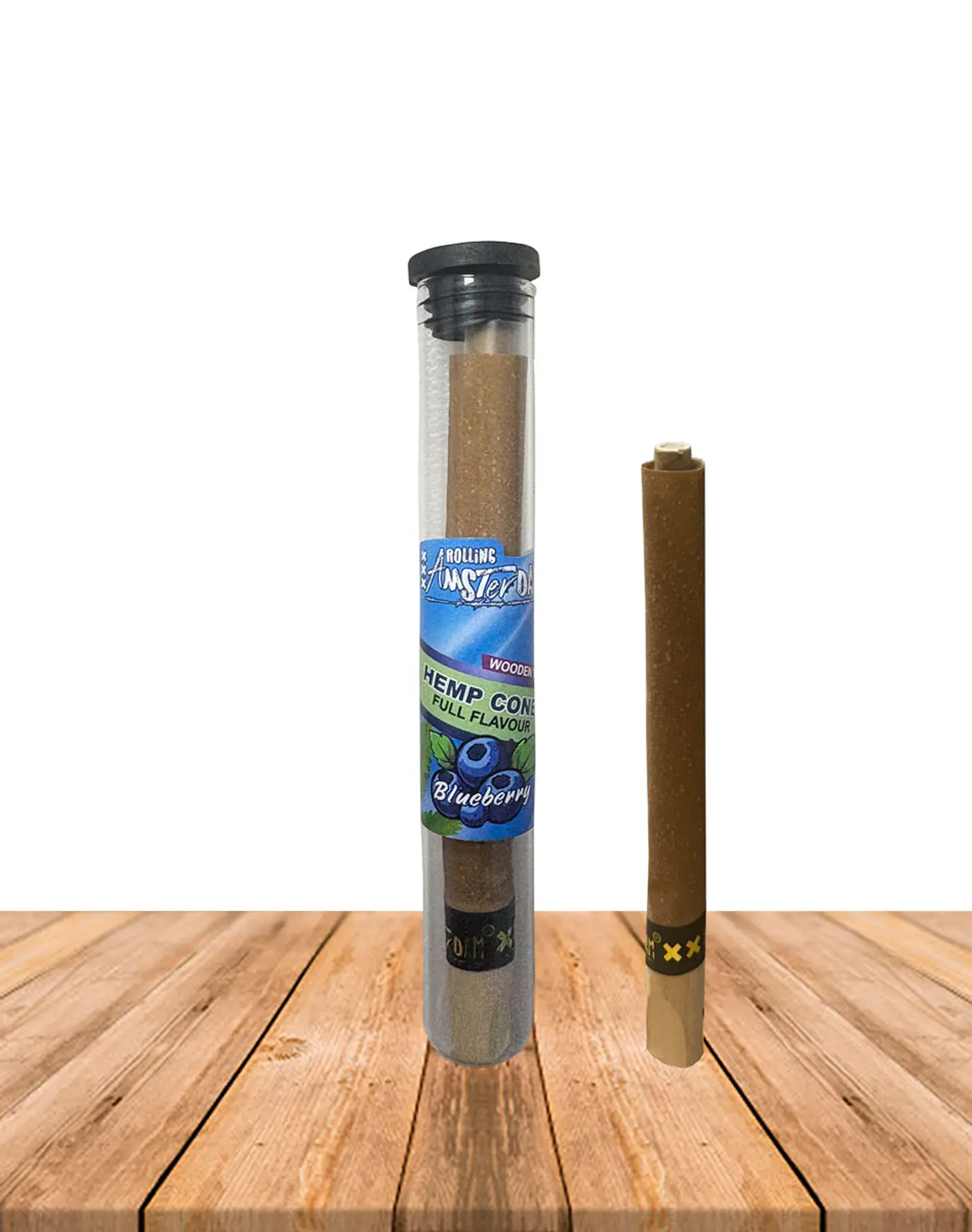 Hemp Cone Arándano con punta de Madera 1
