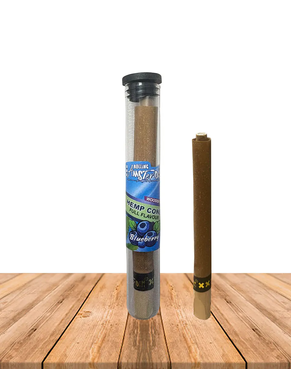 Hemp Cone Arándano con punta de Madera 1