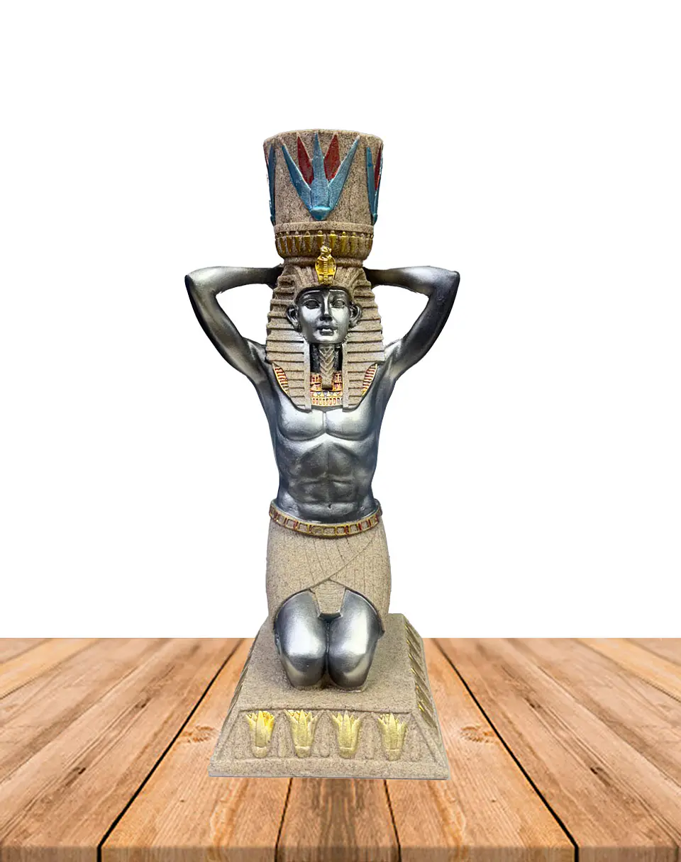 Figura Dios Egipcia Decorativa  1