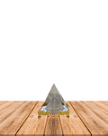 Pirámide de Cristal Con Base  5cm JI25-44