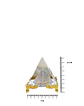 Pirámide de Cristal Con Base 7cm JI25-46 - Miniatura 3