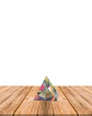 Pirámide de Cristal Color 4 cm JI25-55 - Miniatura 1