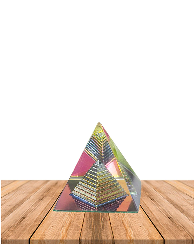 Pirámide de Cristal 7 cm JI25-58