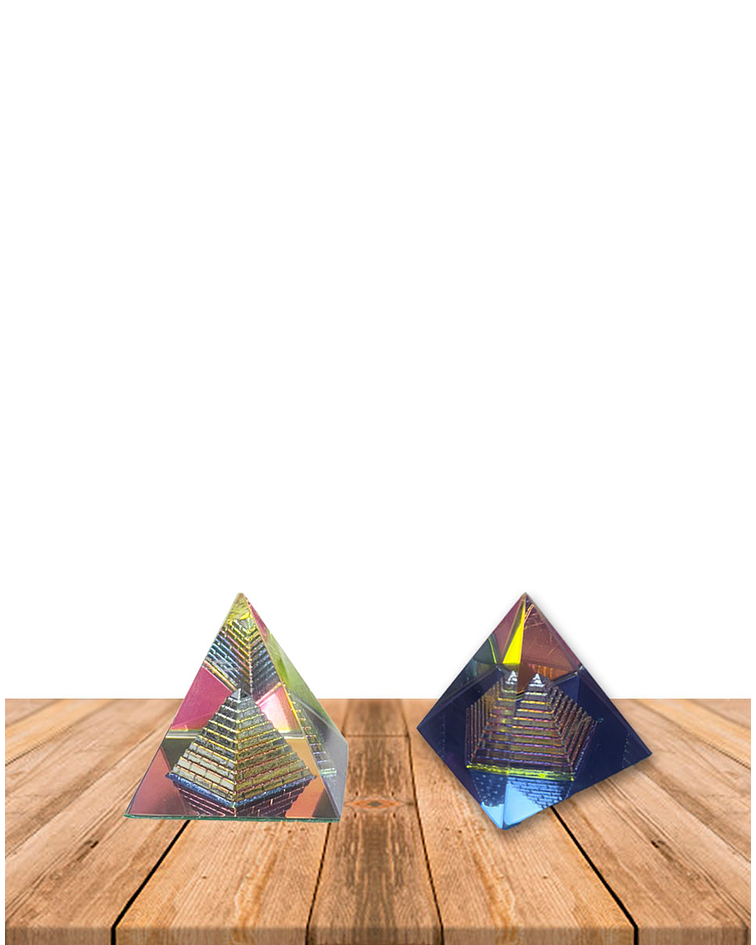 Pirámide de Cristal 5 cm JI25-56