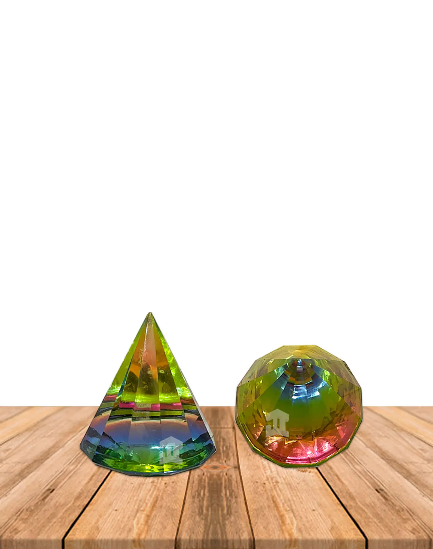 Pirámida Cristal Cono  5 cm JI25-123 2