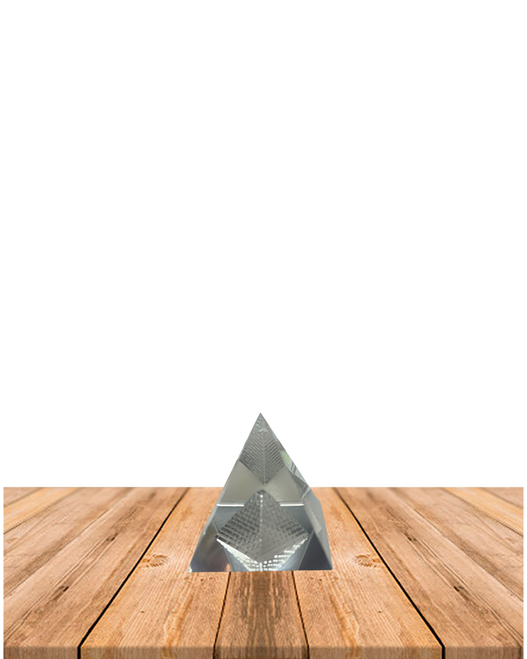 Pirámida Cristal 4 cm JI25-117