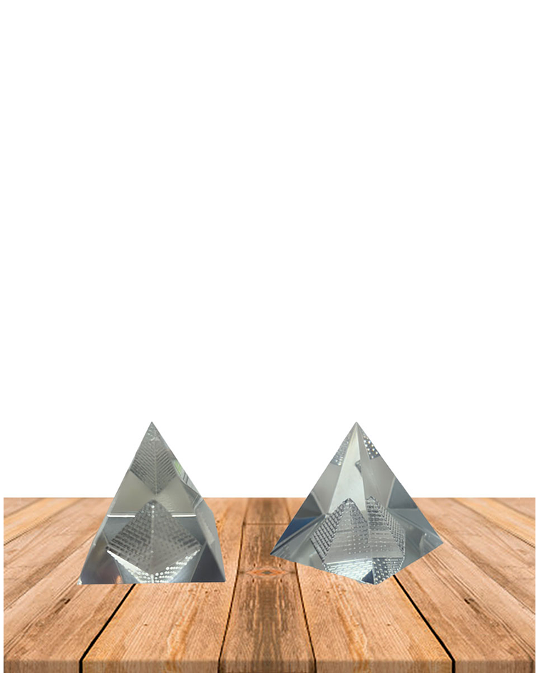 Pirámida Cristal 4 cm JI25-117