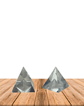 Pirámida Cristal 4 cm JI25-117