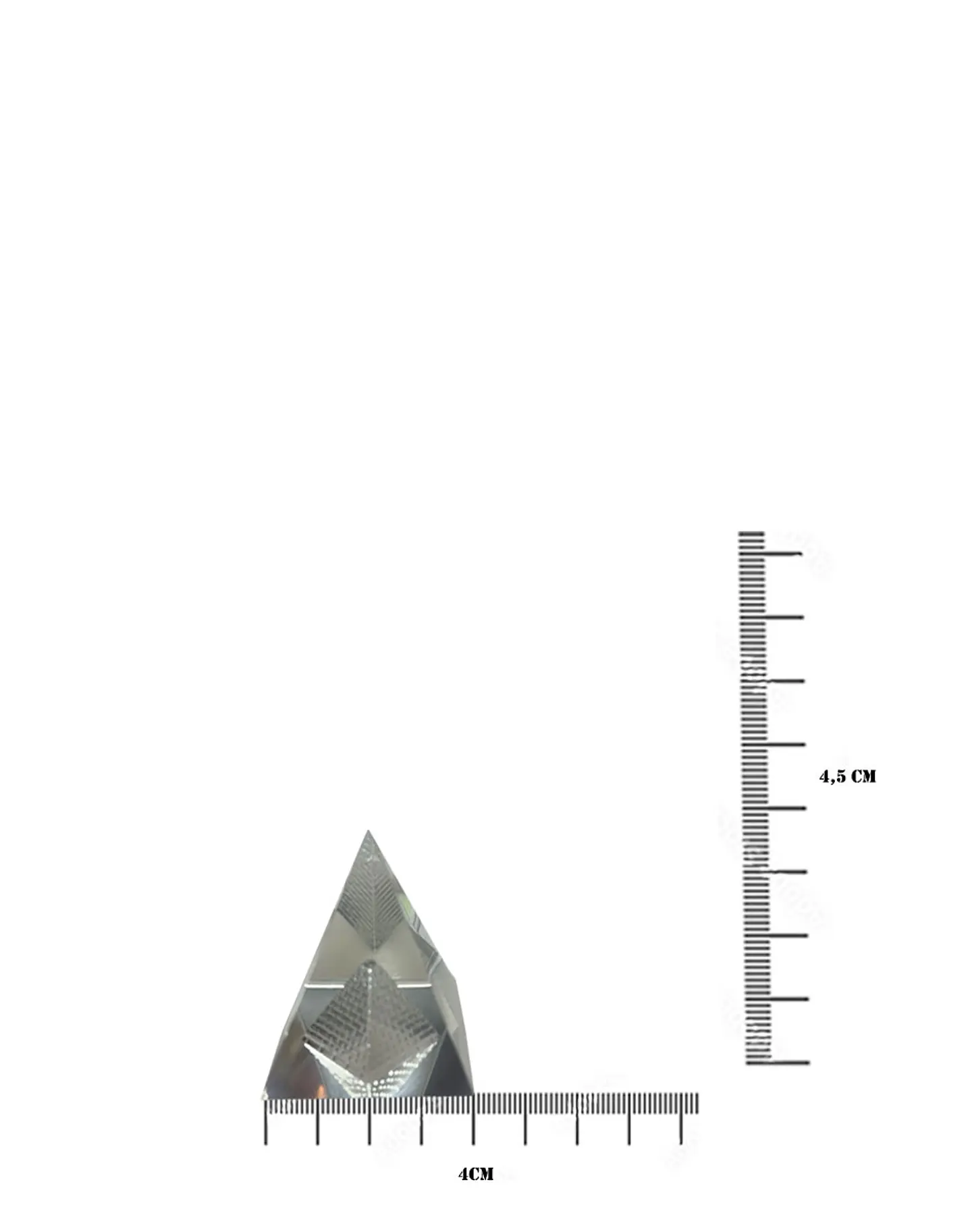 Pirámida Cristal 4 cm JI25-117 3