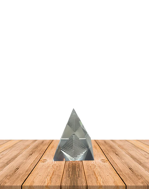 Pirámida Cristal 5 cm JI25-118