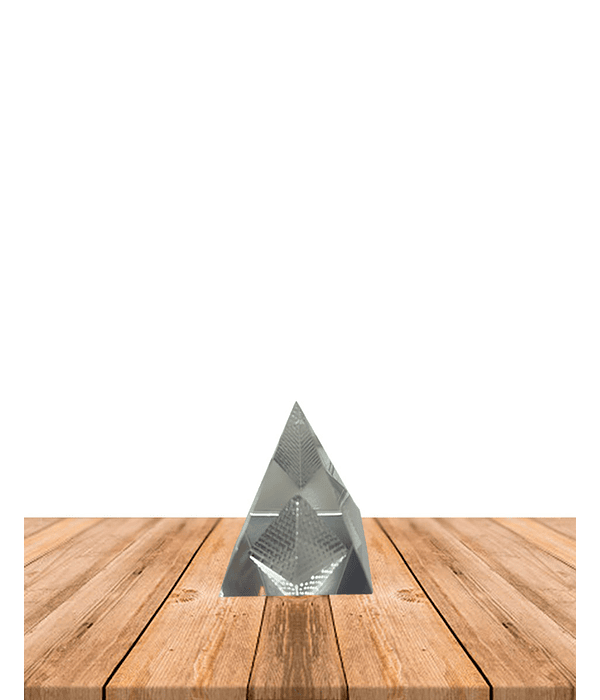 Pirámida Cristal 6 cm JI25-119