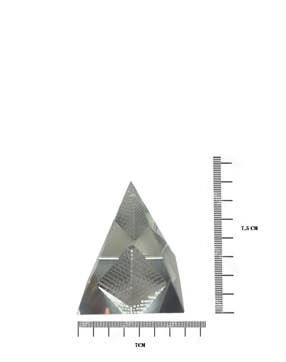 Pirámida Cristal 7 cm JI25-120 3