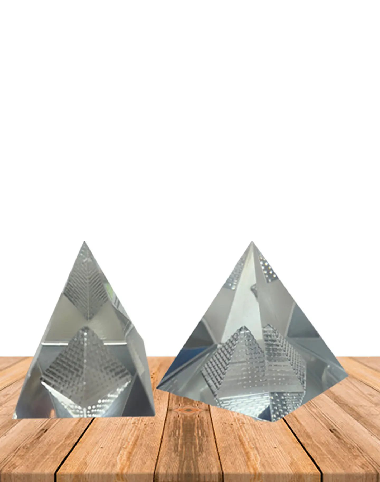 Pirámida Cristal 7 cm JI25-120 2