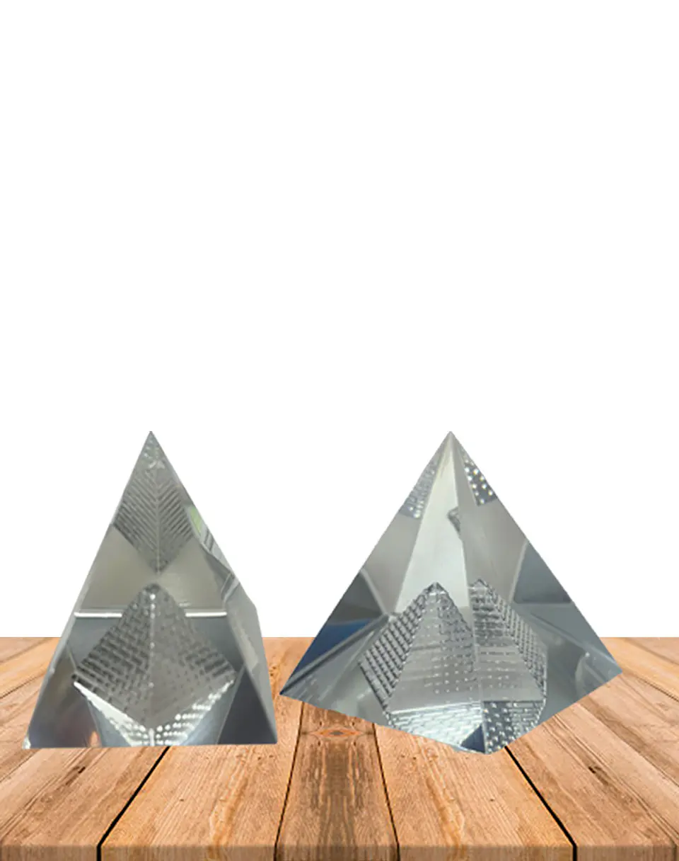 Pirámida Cristal 7 cm JI25-120 2