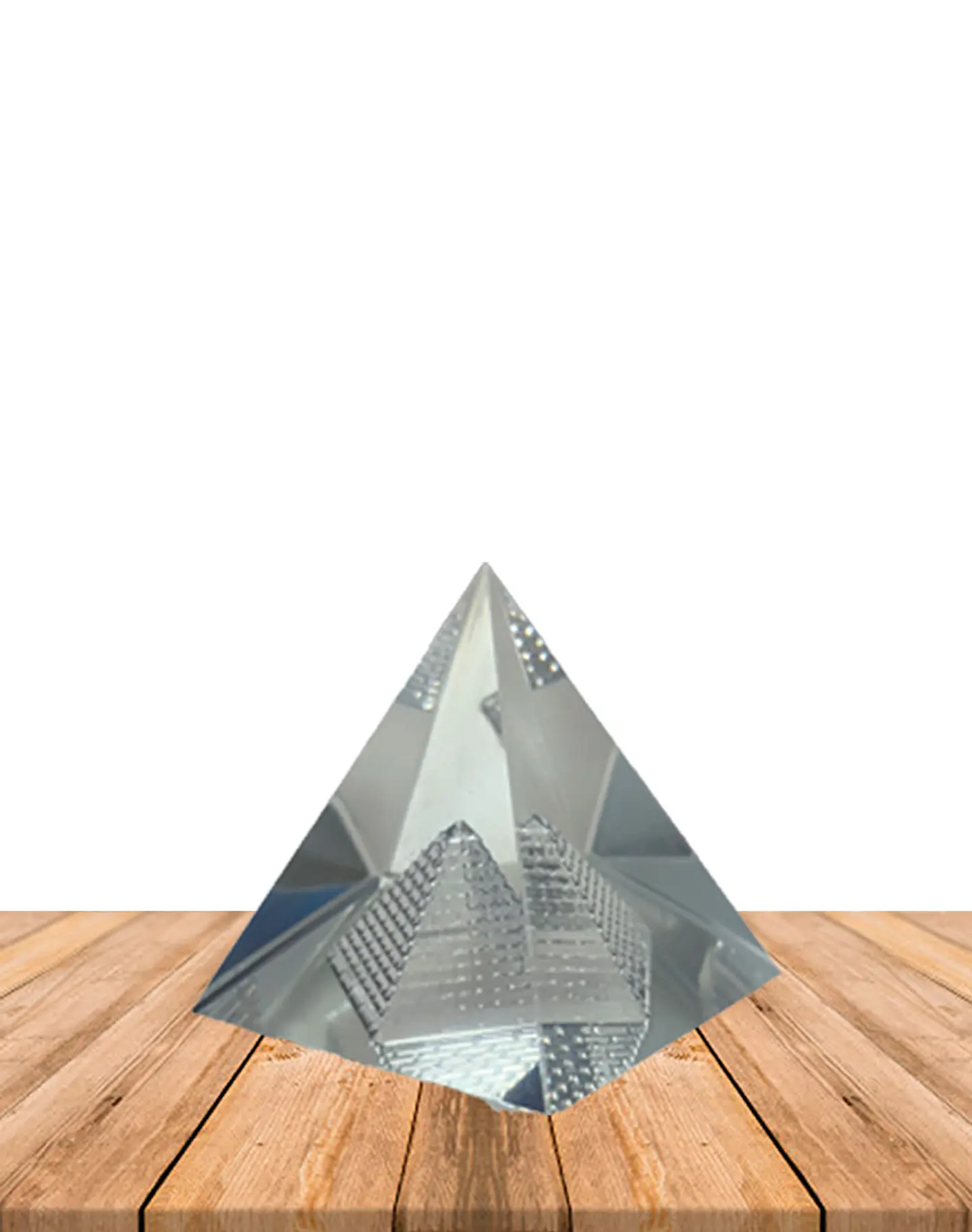 Pirámida Cristal 8 cm JI25-121 2