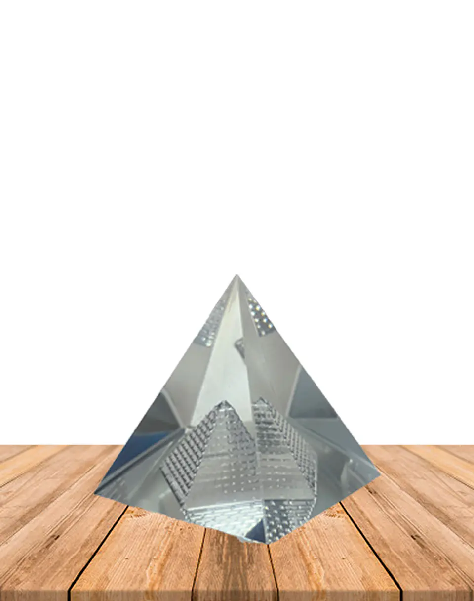 Pirámida Cristal 8 cm JI25-121 2