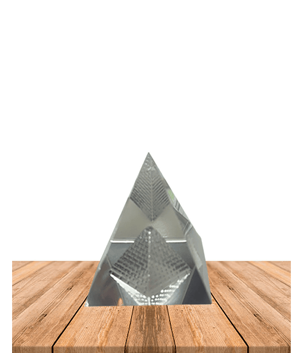 Pirámida Cristal 8 cm JI25-121