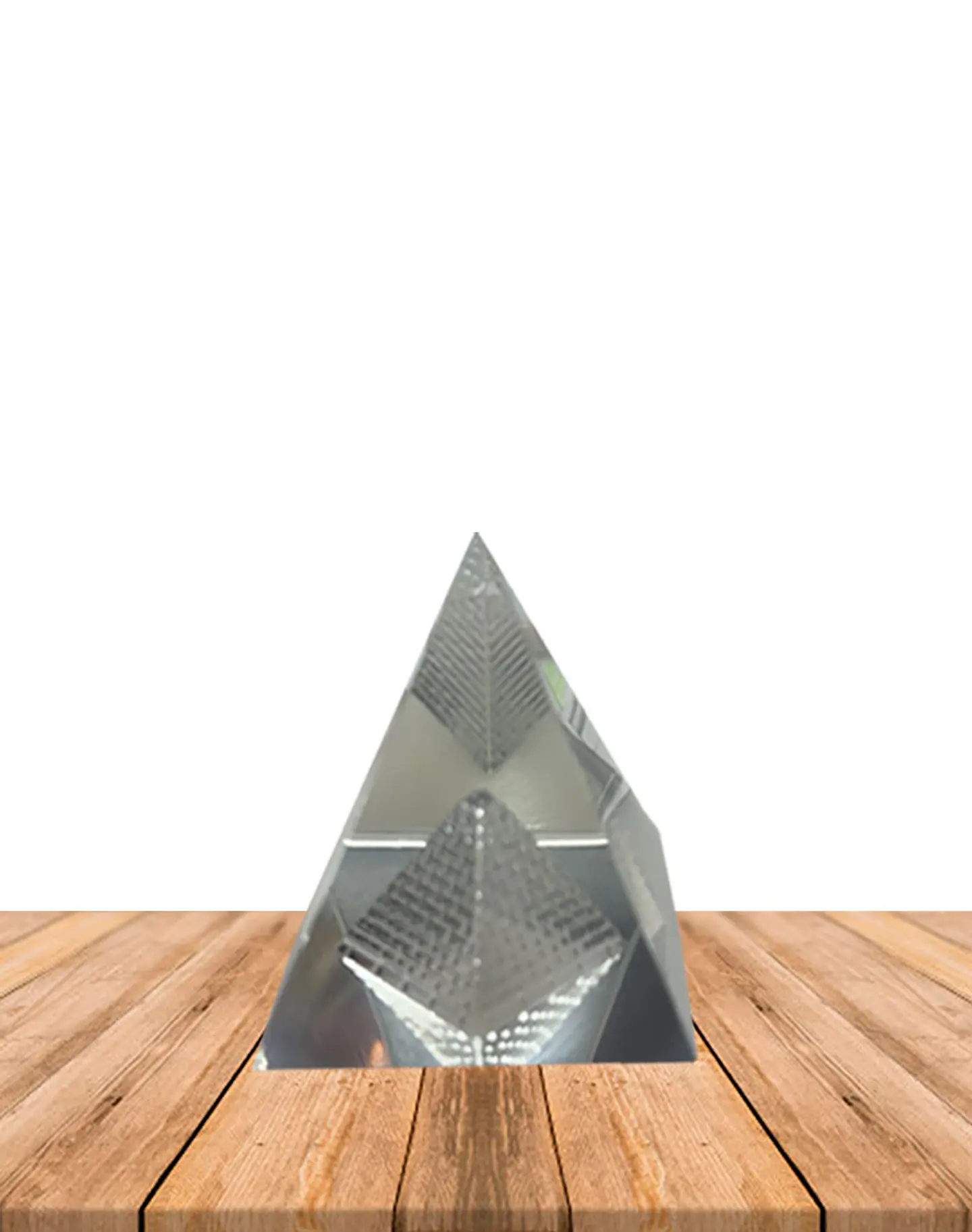 Pirámida Cristal 8 cm JI25-121 1