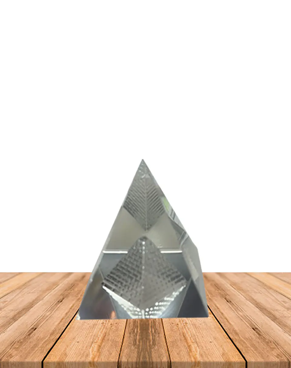 Pirámida Cristal 8 cm JI25-121 1