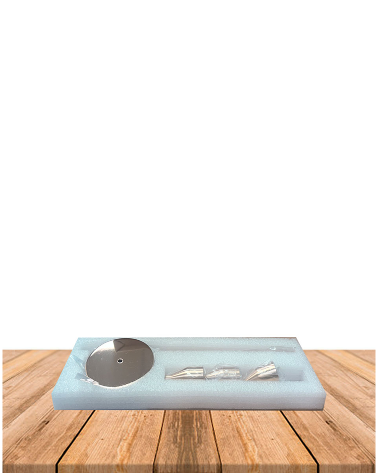 Set Porta vela  Metálica  Dorada Ji25-109