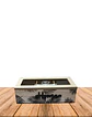 Caja de Té de Madera 3 divisiones - Miniatura 1